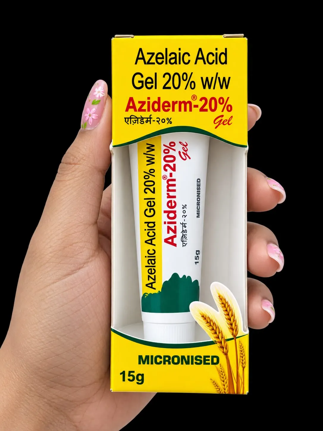 Azelaic Acid Gel 20% w/w Aziderm-20% 15g